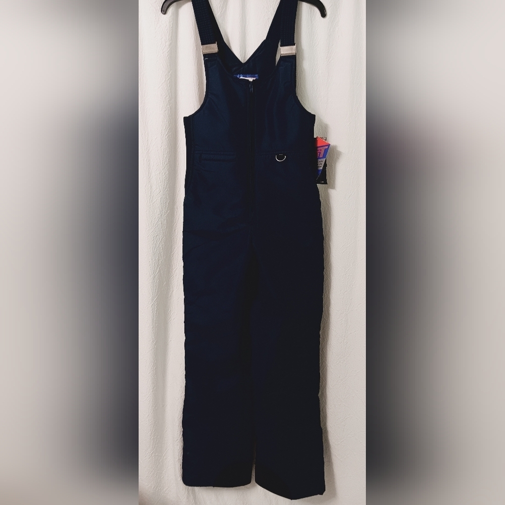 NWT GT Youth Navy Blue Snow Overalls Size XL  14/16
